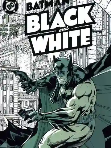 蝙蝠侠：黑白世界漫画