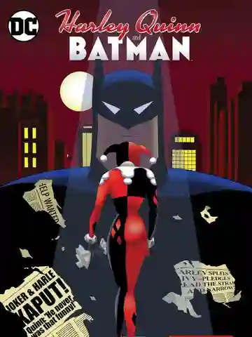 哈莉奎茵与蝙蝠侠海报